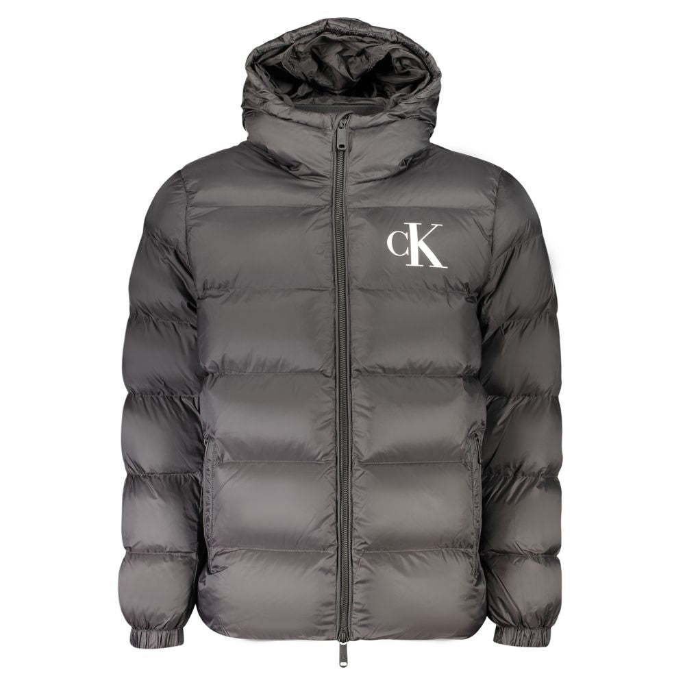 Calvin Klein Black Nylon Men's Jacket