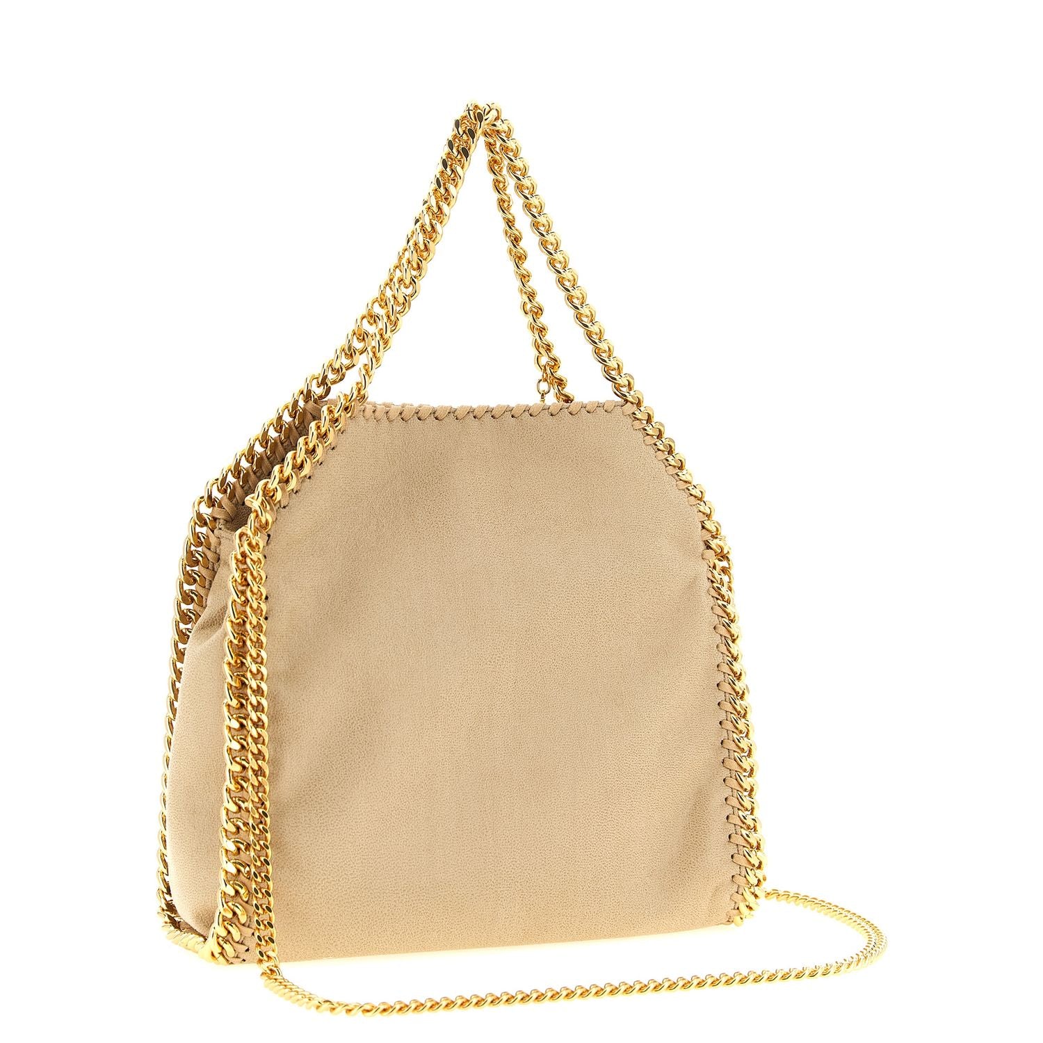 Stella McCartney Beige Polyester Shoulder Bag