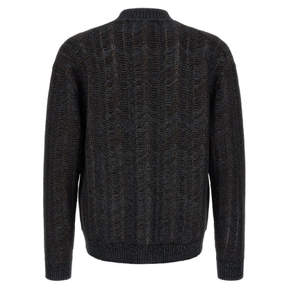 Missoni Blue Viscose Cardigan