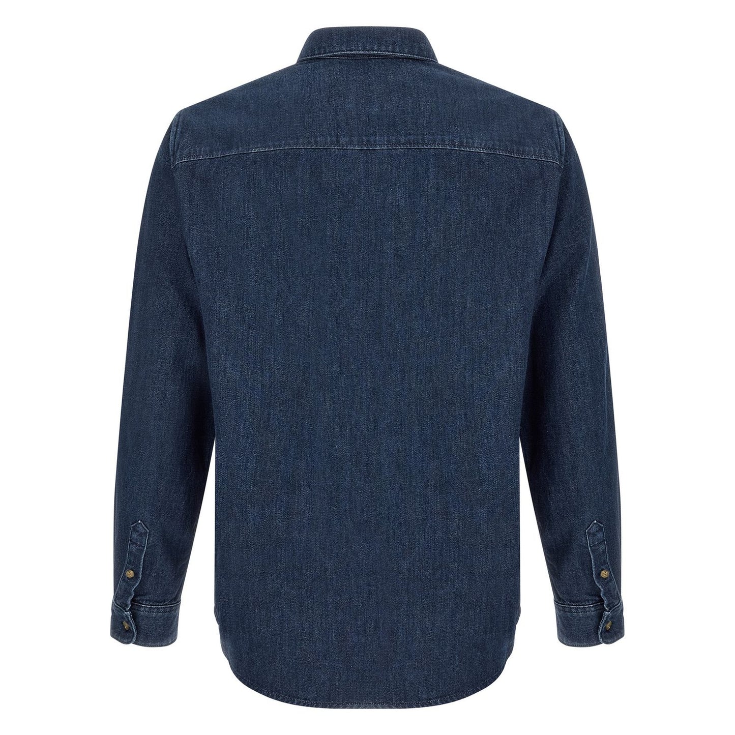 A.P.C. Blue Cotton Blouse