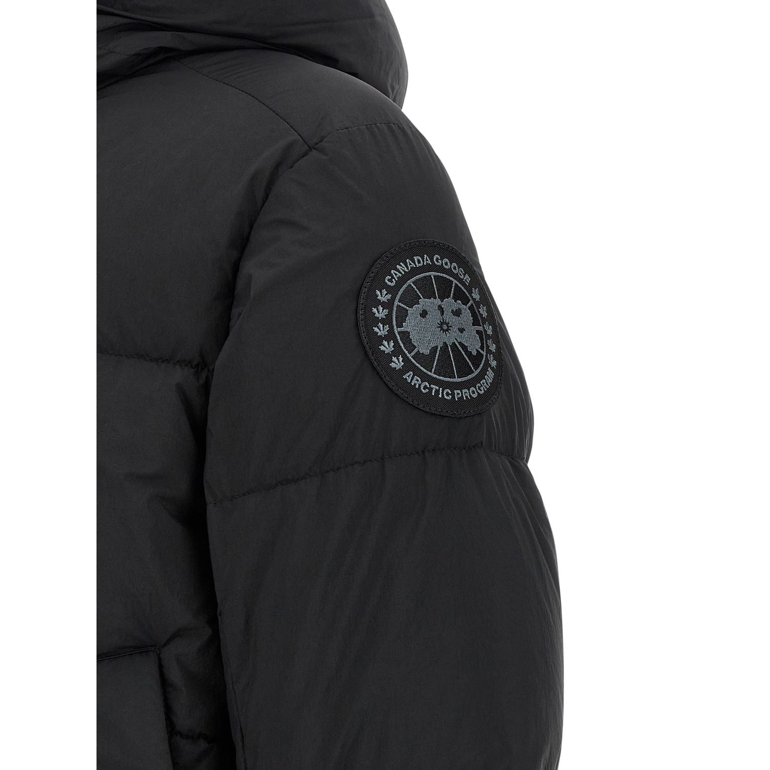Canada Goose Black Polyamide Full-Length Jacket
