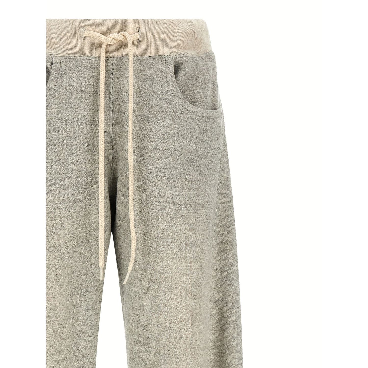 R13 Gray Cotton Joggers (Workout Pants)