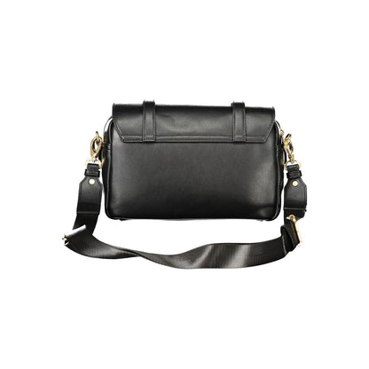 Mario Valentino Black Polyurethane Women's Bag