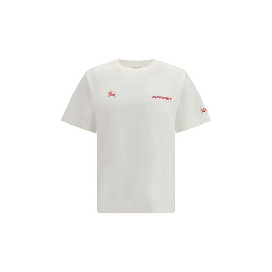 Burberry White Cotton T-Shirt