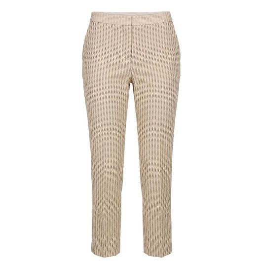Trussardi Beige Viscose Women Pants