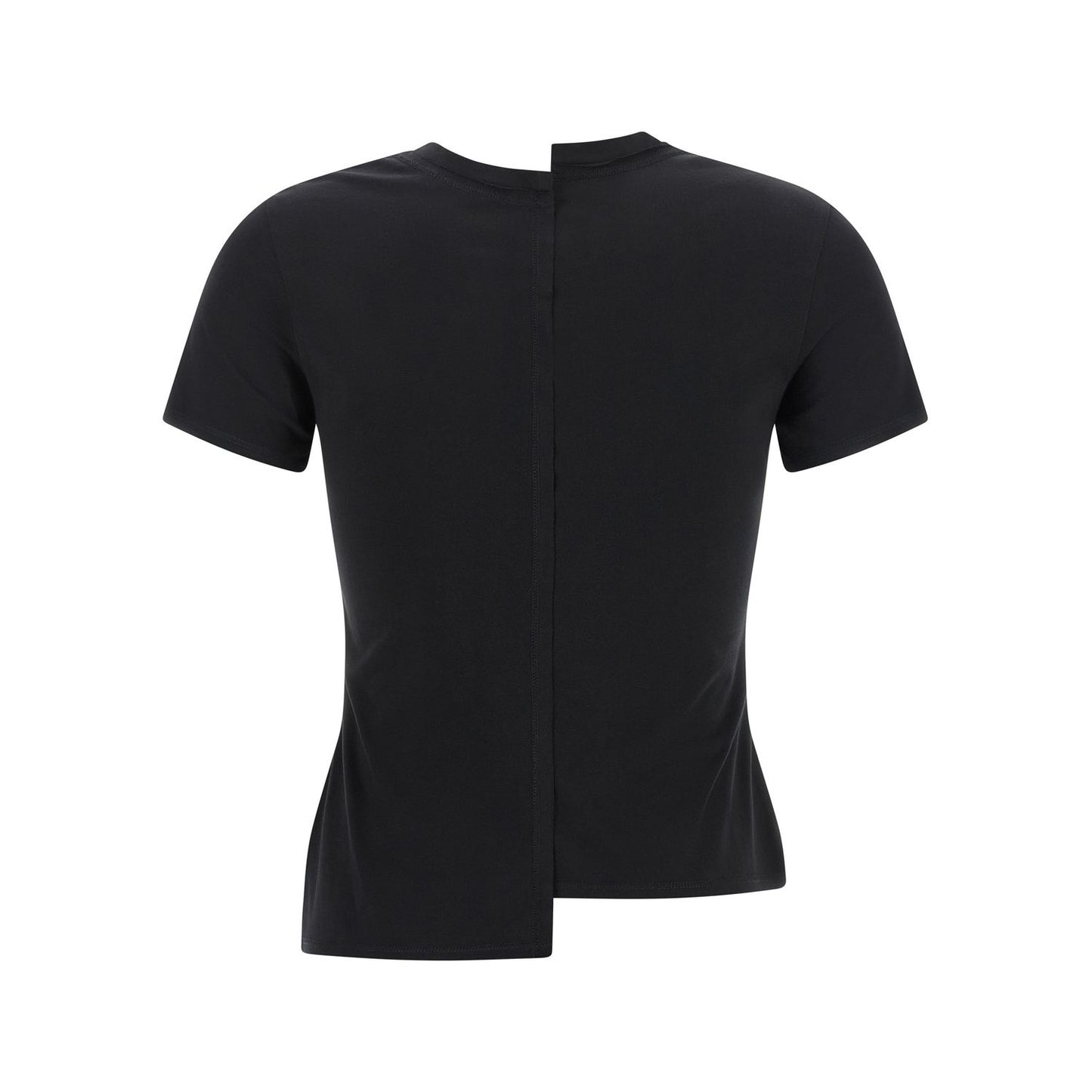 Y-3 Black Cotton T-Shirt