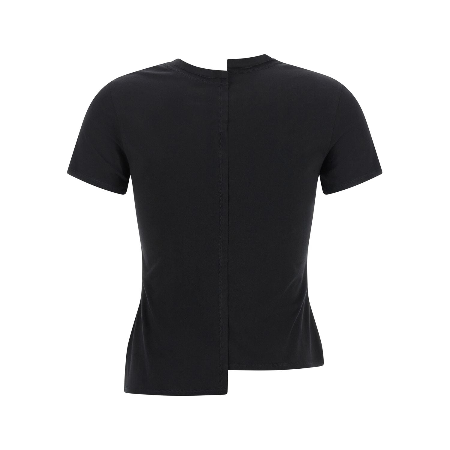 Y-3 Black Cotton T-Shirt