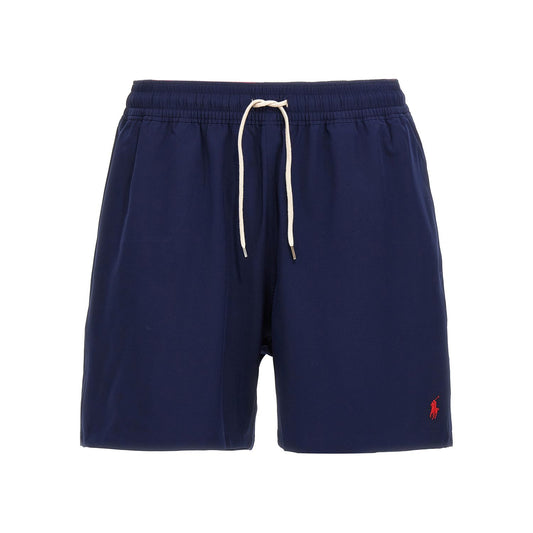 Polo Ralph Lauren Blue Polyester Bermuda Shorts