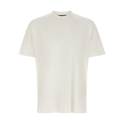 Brioni White Cotton T-Shirt