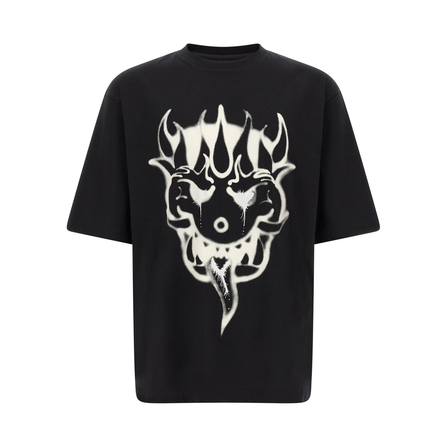 Y-3 Black Cotton T-Shirt