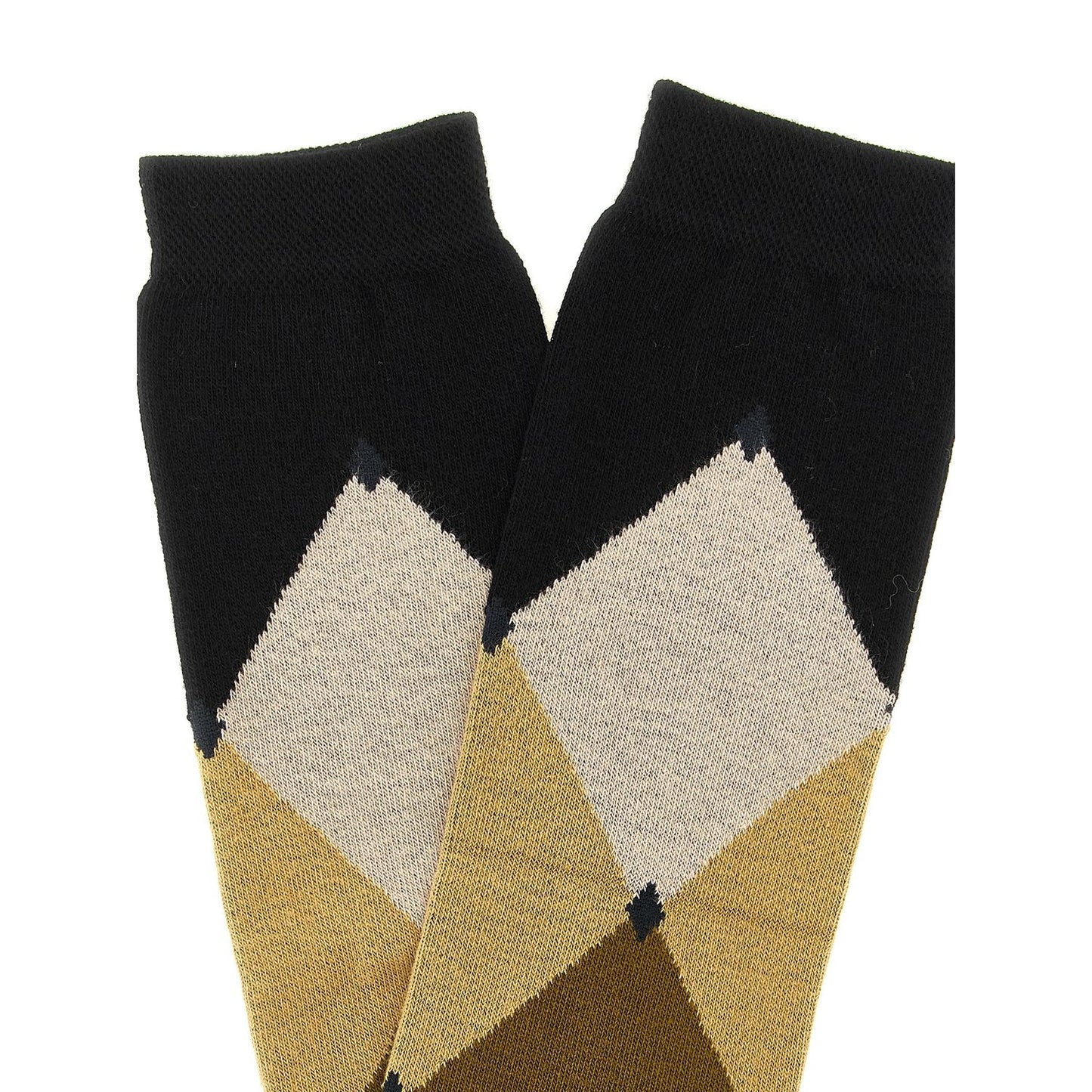 Ballantyne Black Cotton Socks