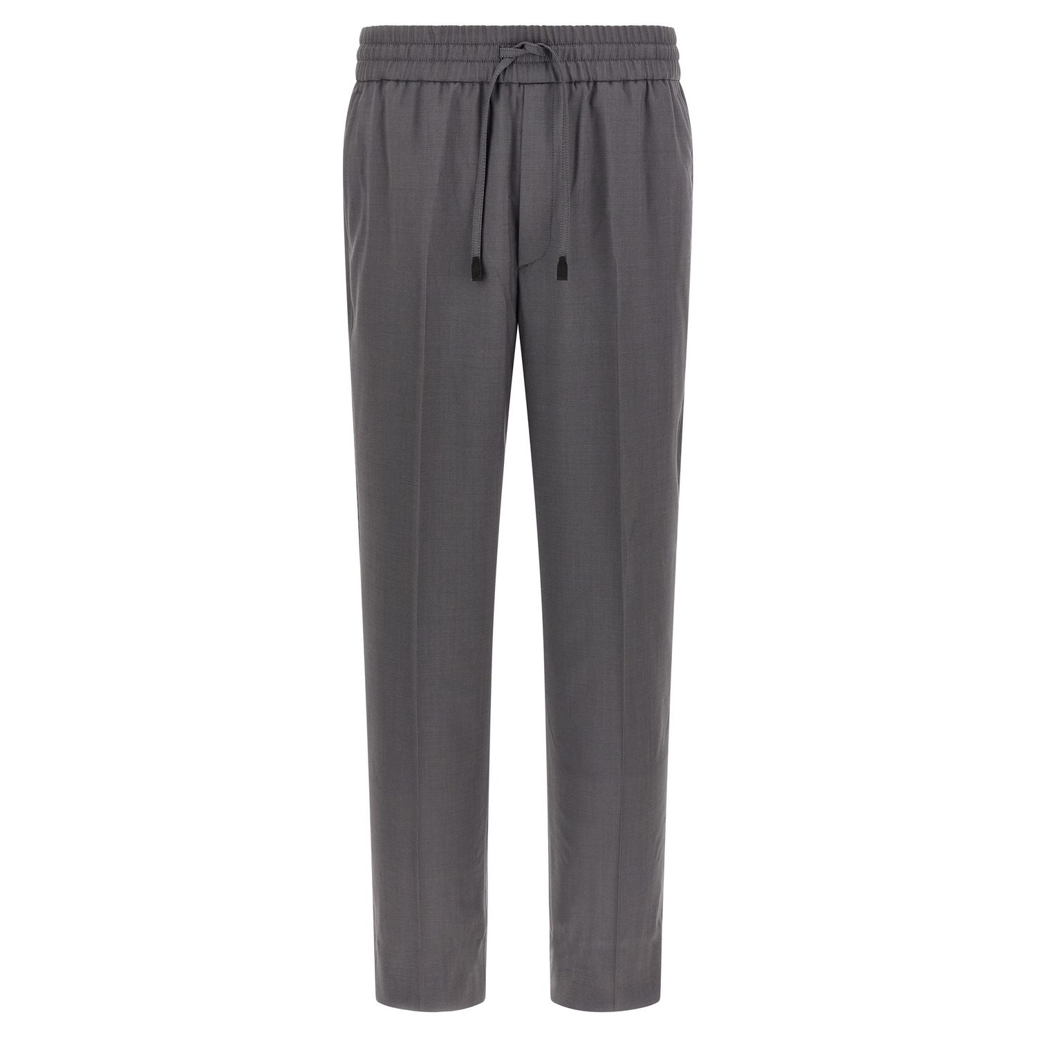 Brioni Gray Wool Casual Pants