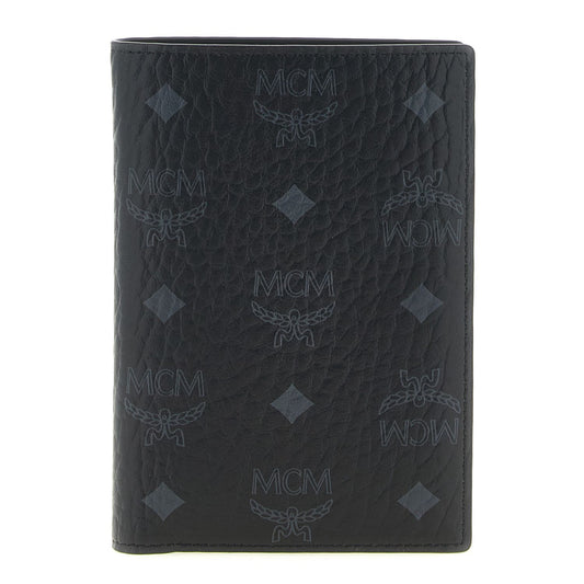 MCM Black Polyethylene Wallet