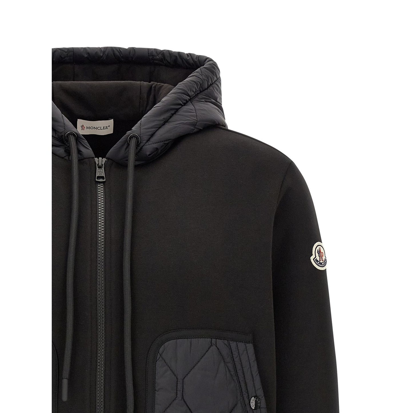 Moncler Black Polyamide Cardigan