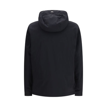 Herno Black Polyester Full-Length Jacket