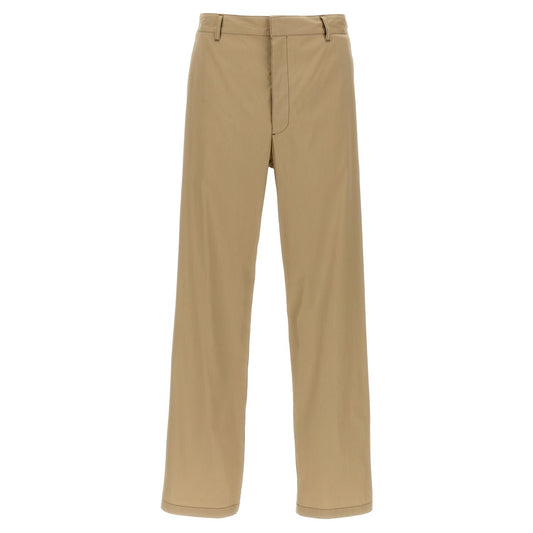 Prada Beige Cotton Casual Pants