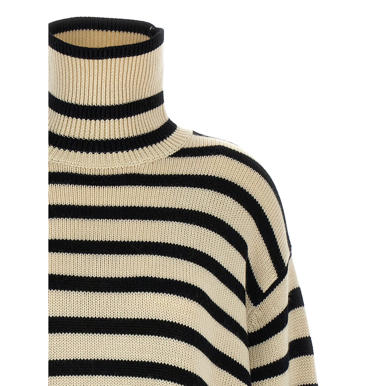 TOTEME Bicolor Wool Cardigan