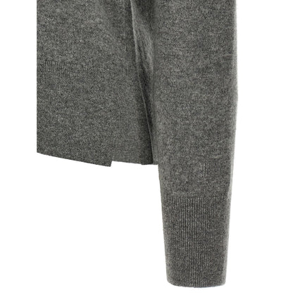 TOTEME Gray Cashmere Cardigan
