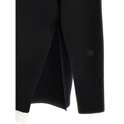 TOTEME Black Polyester Cardigan
