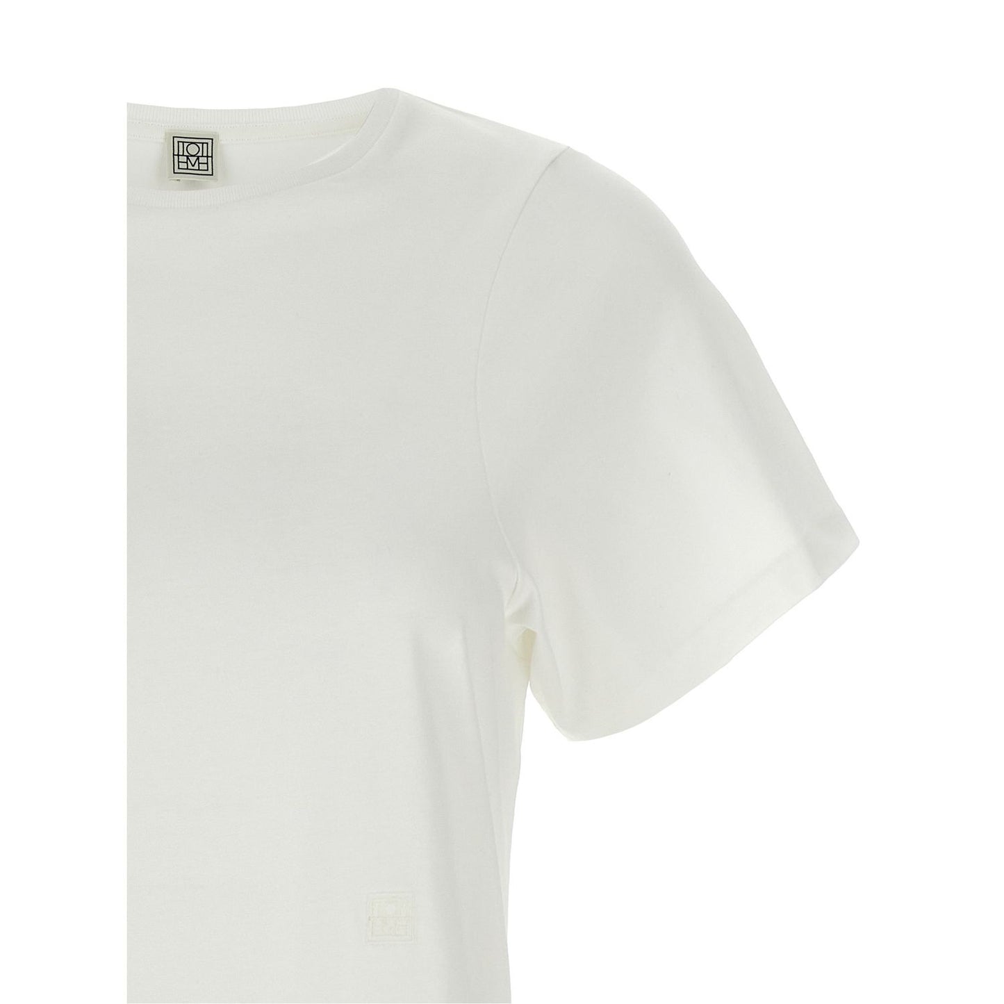 TOTEME White Cotton T-Shirt