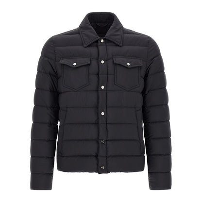 Herno Black Polyamide Full-Length Jacket
