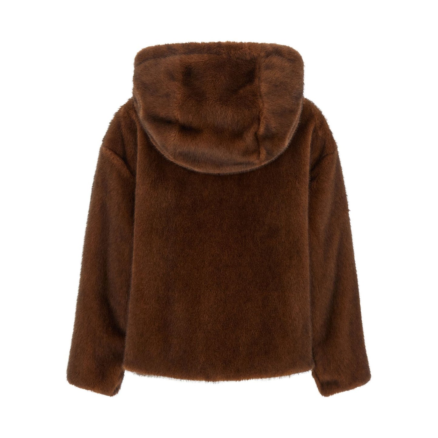 Herno Brown Polyester Bomber