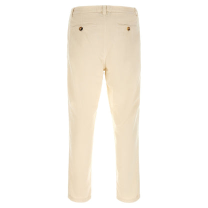 Brunello Cucinelli Beige Cotton Casual Pants