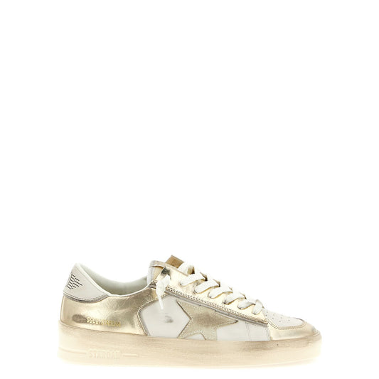 Golden Goose Multicolor Leather Low Top Sneakers