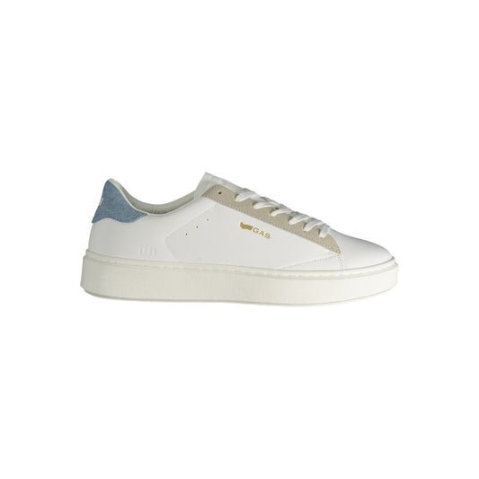 Gas White Polyurethane Men's Sneaker