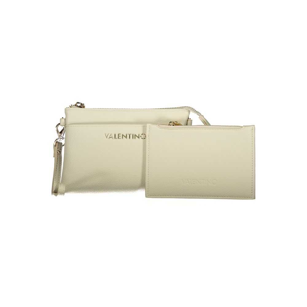 Mario Valentino Beige Polyurethane Women's Wallet