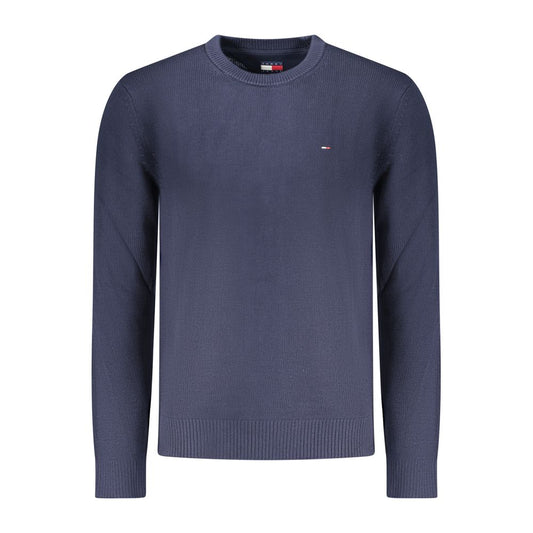 Tommy Hilfiger Blue Cotton Men's Sweater