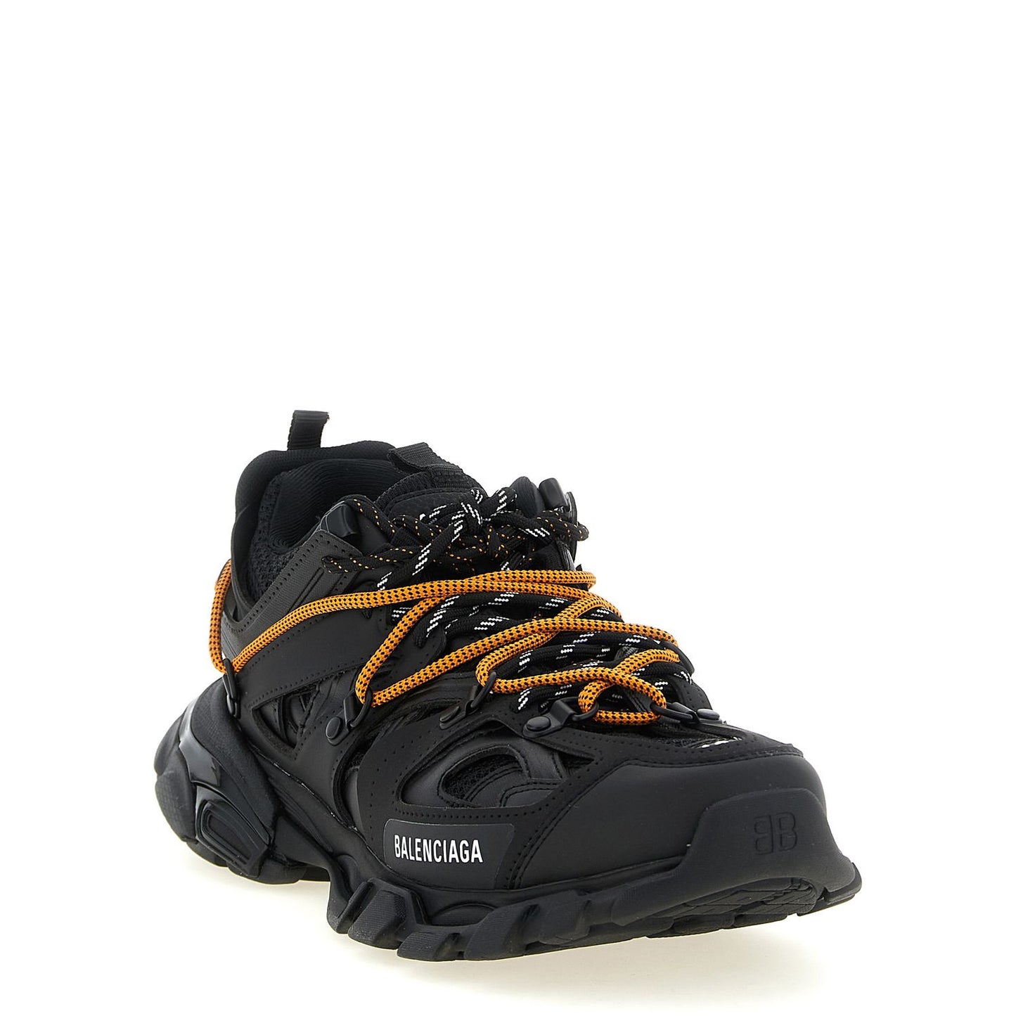 Balenciaga Black Polyethylene Athletic Sneakers