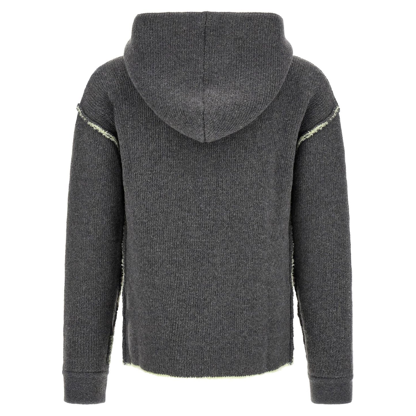 Diesel Gray Wool Sweatshirt