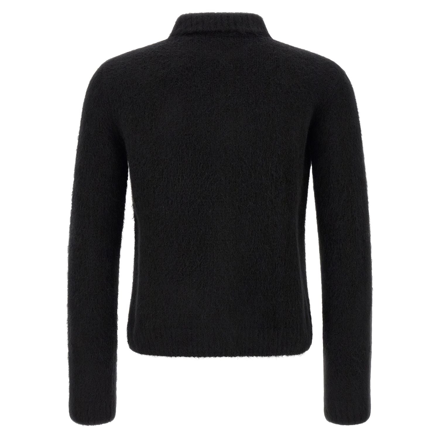 Dries Van Noten Black Wool Cardigan