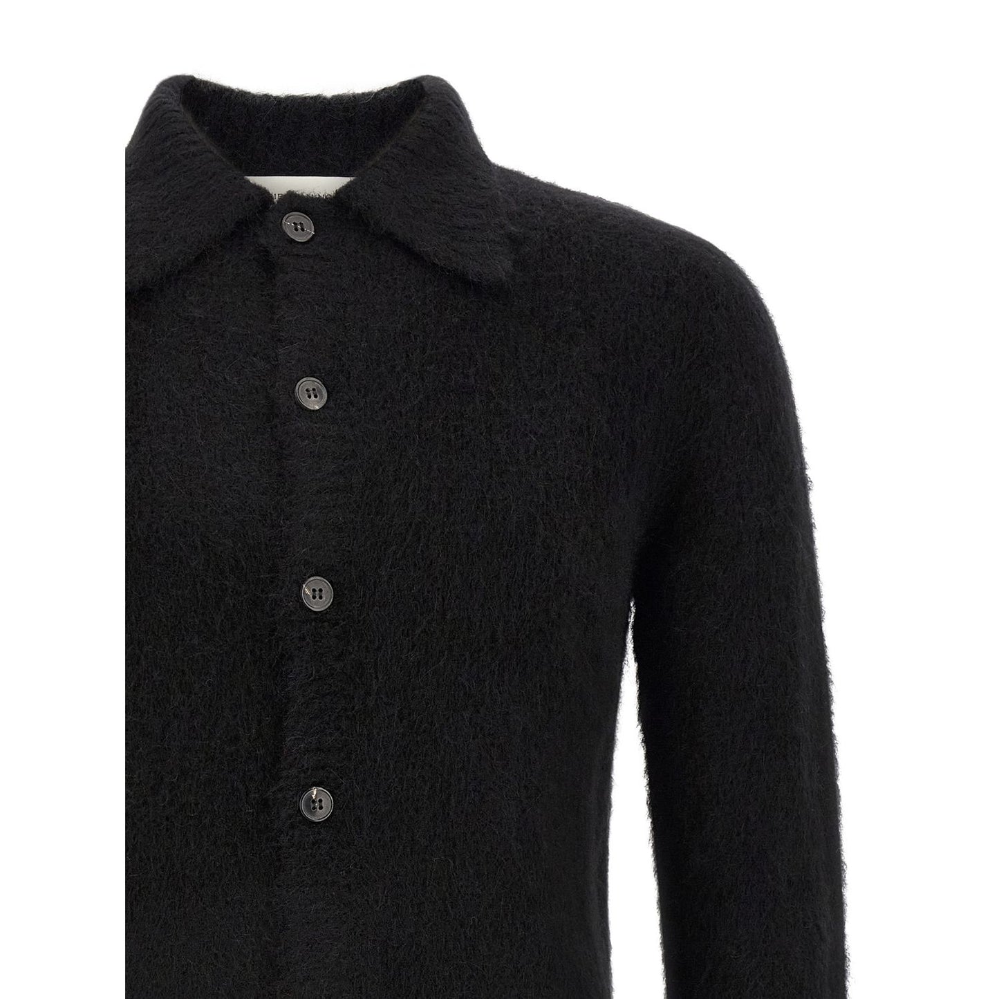 Dries Van Noten Black Wool Cardigan