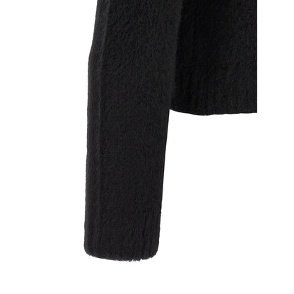 Dries Van Noten Black Wool Cardigan