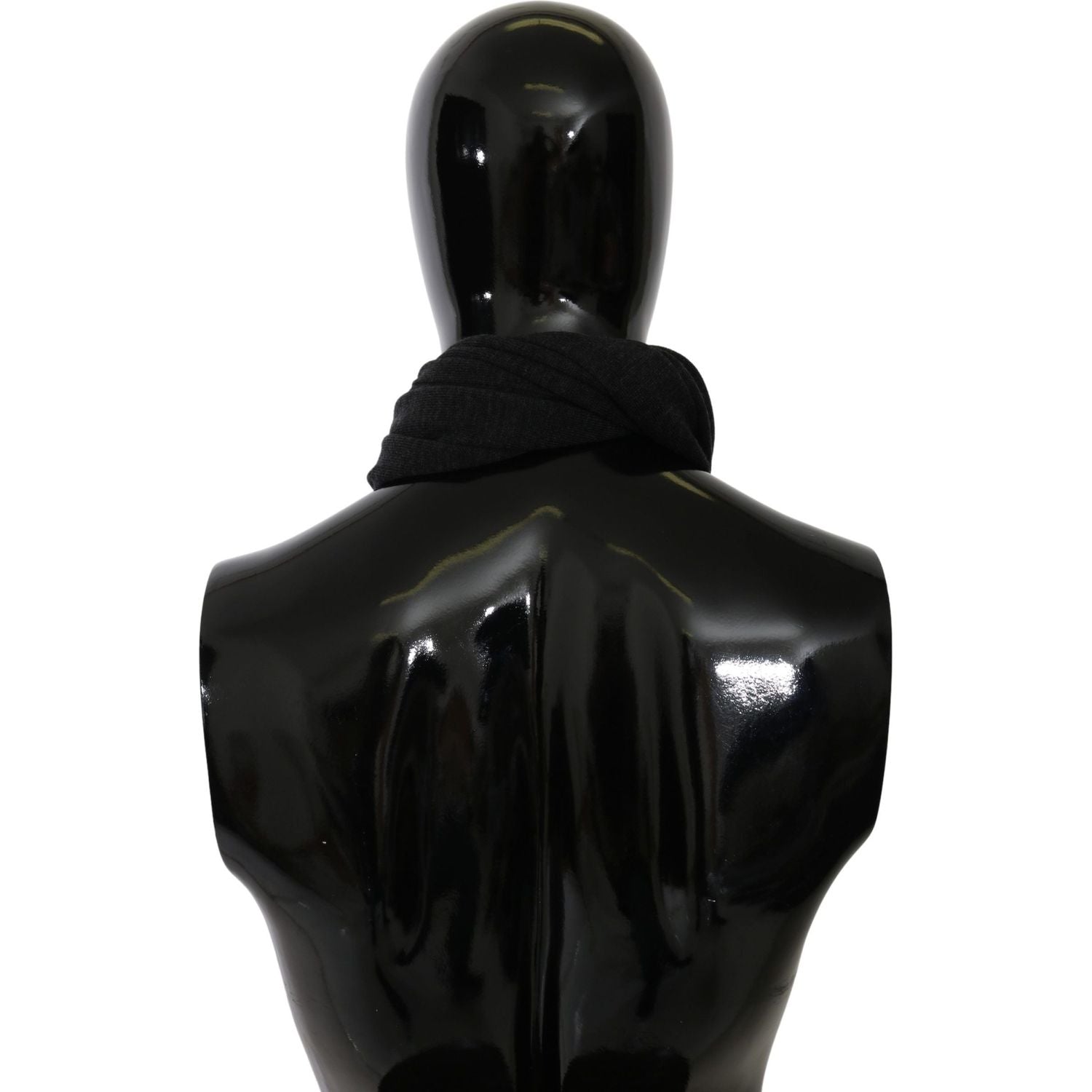 Dolce & Gabbana Gray #DGLovesLondon Wrap Shawl Wool Scarf