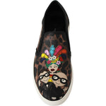 Dolce & Gabbana Leather Leopard #dgfamily Loafers Shoes LA6525-36.5