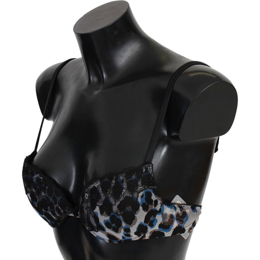 Roberto Cavalli Elegant Black Lace Reggiseno Bra Roberto Cavalli Black