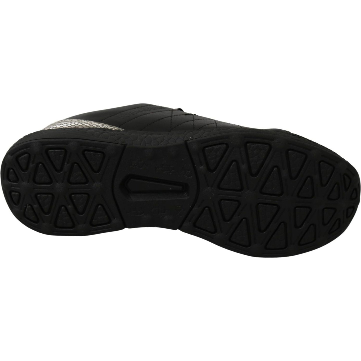 Philipp Plein Black Casual Running Sneakers Shoes LA7171-36