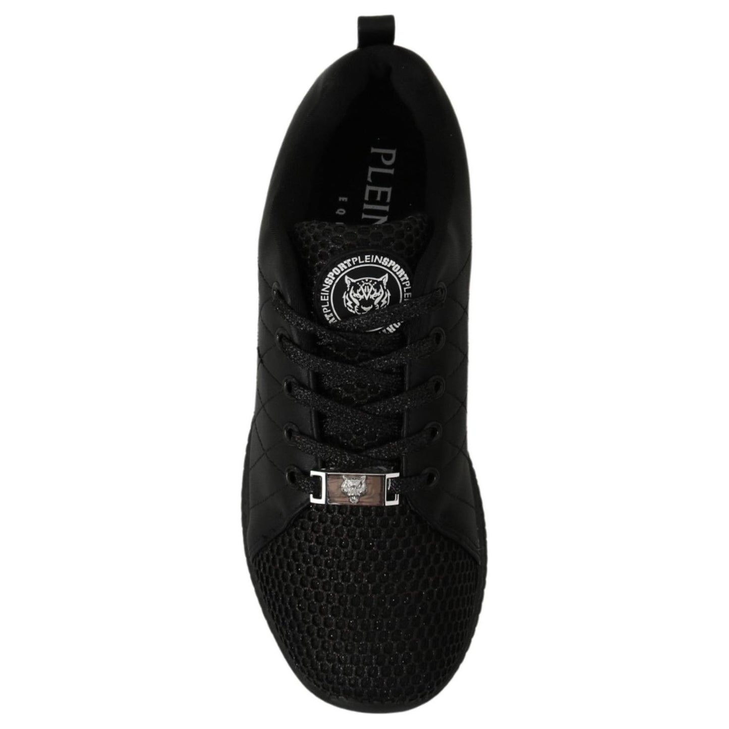 Philipp Plein Black Casual Running Sneakers Shoes LA7171-36