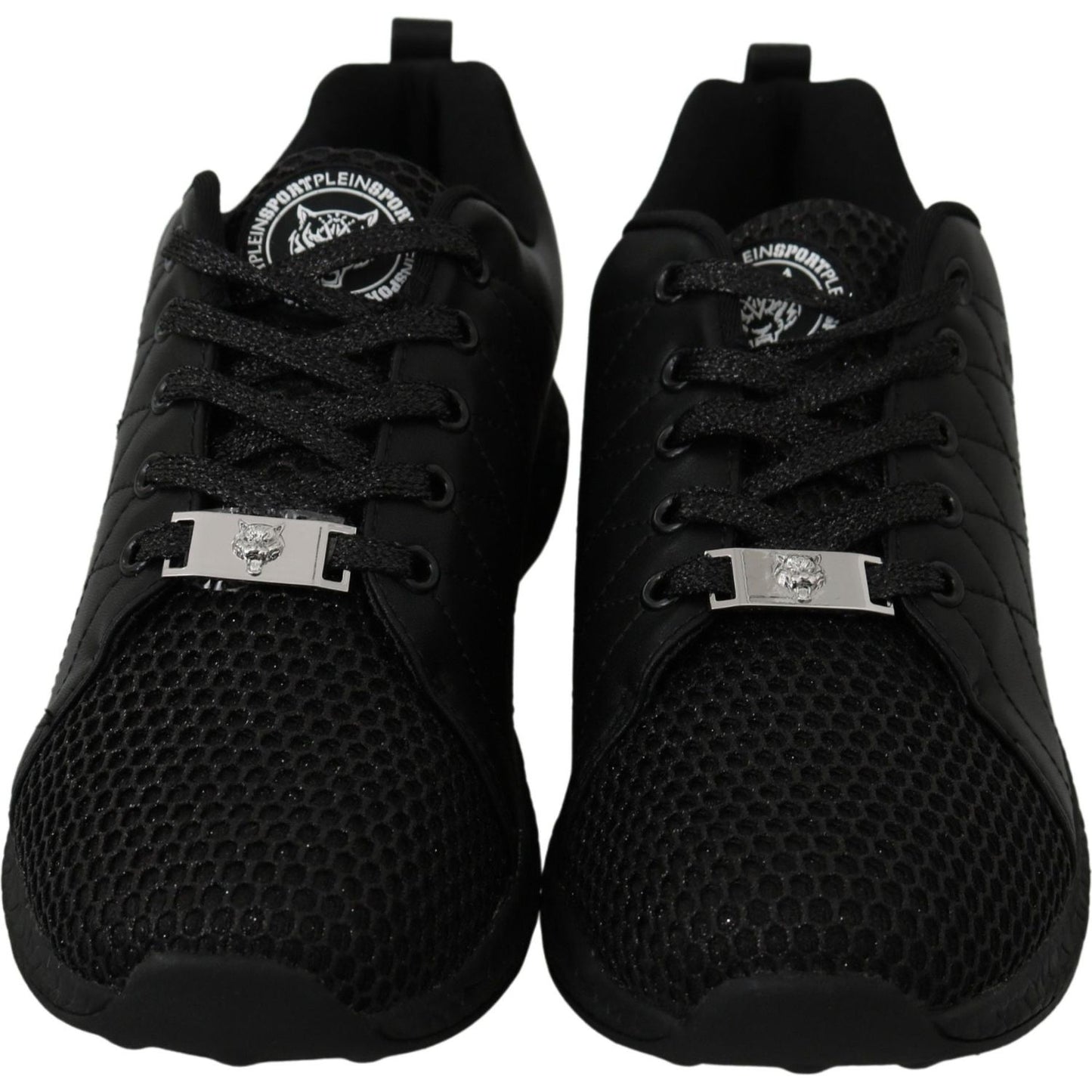 Philipp Plein Black Casual Running Sneakers Shoes LA7171-36
