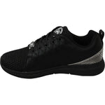 Philipp Plein Black Casual Running Sneakers Shoes LA7171-36