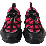 Jimmy Choo Electric Elegance Leather Mesh Sneakers 192954766863