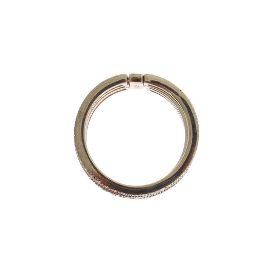 Nialaya Black CZ 925 Sterling Silver Womens Ring SIG19089-US5