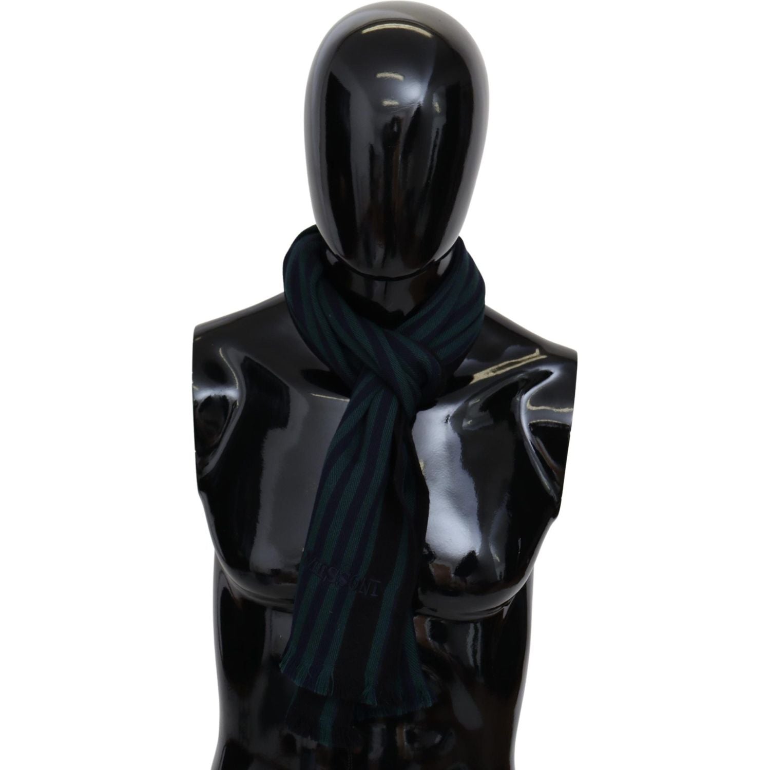 وشاح صوف أنيق متعدد الألوان مع هامش من Missoni