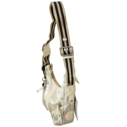 WAYFARER Chic White Fabric Shoulder Bag - Perfect for Any Occasion Crossbody Bag WAYFARER Dark Gray