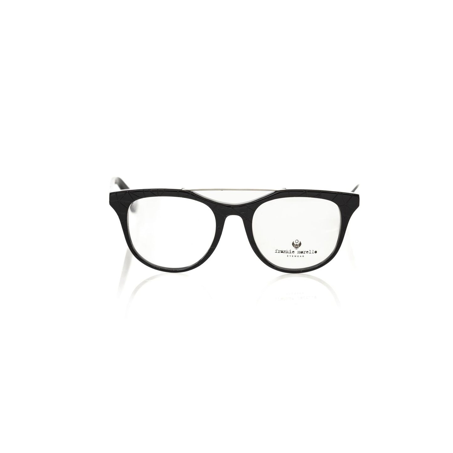 Frankie Morello Black Acetate Men Frame