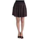 GF Ferre Purple Short Flannel Skirt SIG11527-2