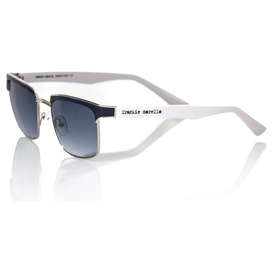 Frankie Morello Black Metallic Men Sunglass FR-22133